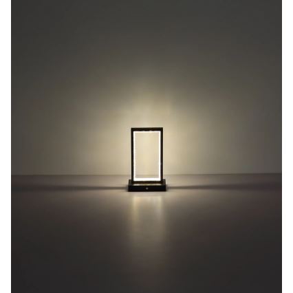 Globo - LED Stmívatelná dotyková stolní lampa LED/3W/3,7V 2700K/4000K/6500K 1800 mAh USB černá