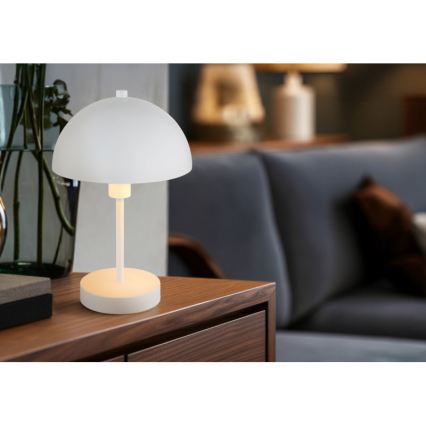 Globo - Stolní lampa 1xE14/40W/230V bílá