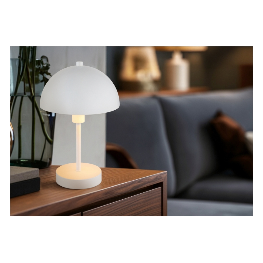 Globo - Stolní lampa 1xE14/40W/230V bílá