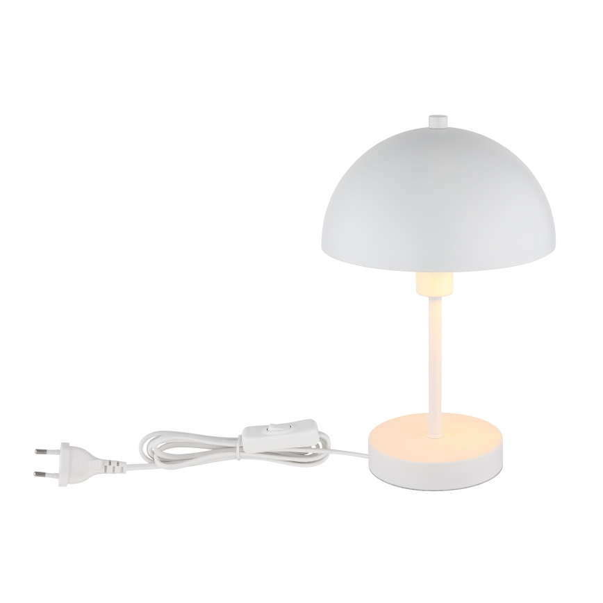 Globo - Stolní lampa 1xE14/40W/230V bílá