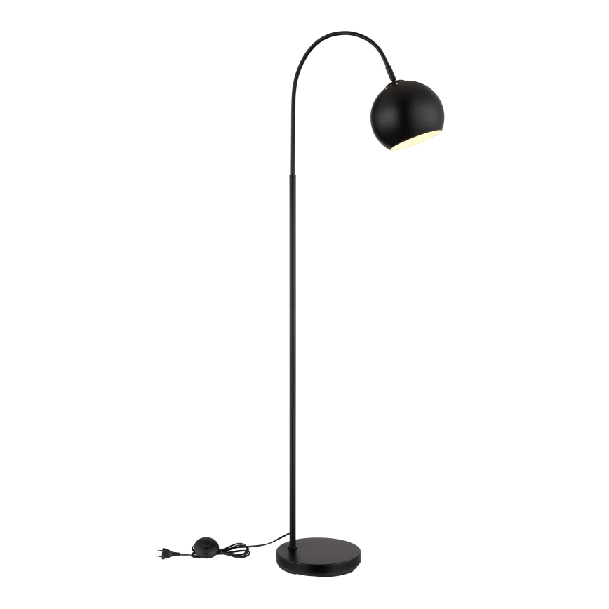 Globo - Stojací lampa 1xE27/60W/230V černá
