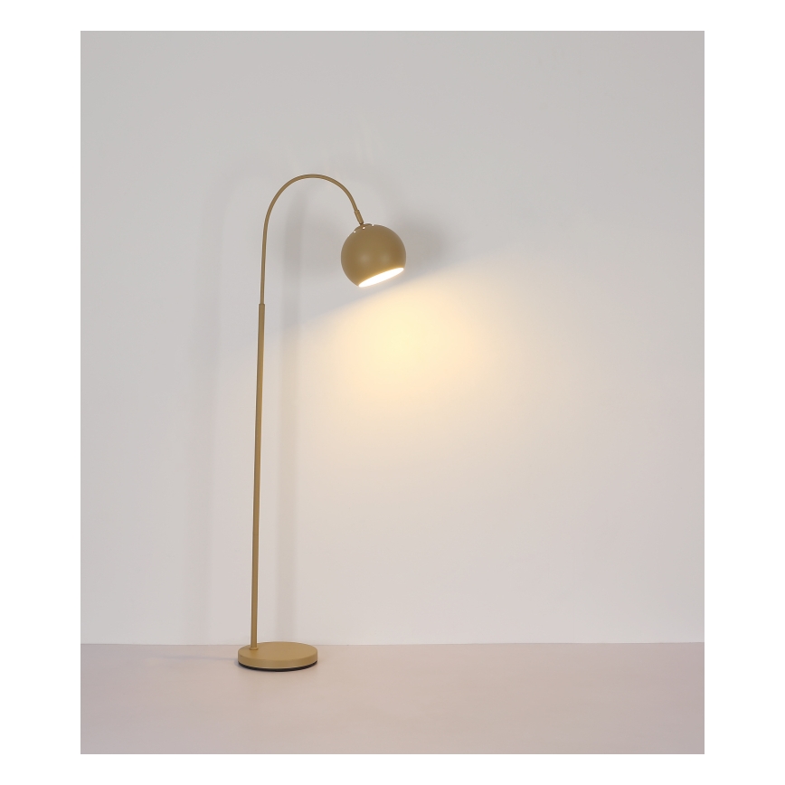 Globo - Stojací lampa 1xE27/60W/230V béžová