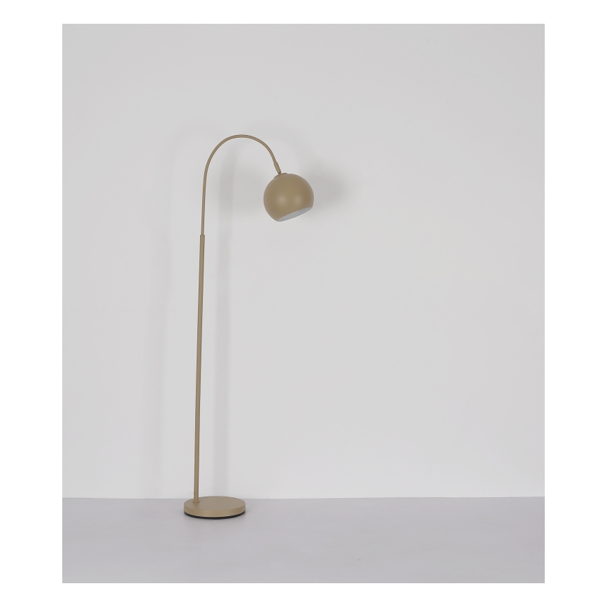 Globo - Stojací lampa 1xE27/60W/230V béžová