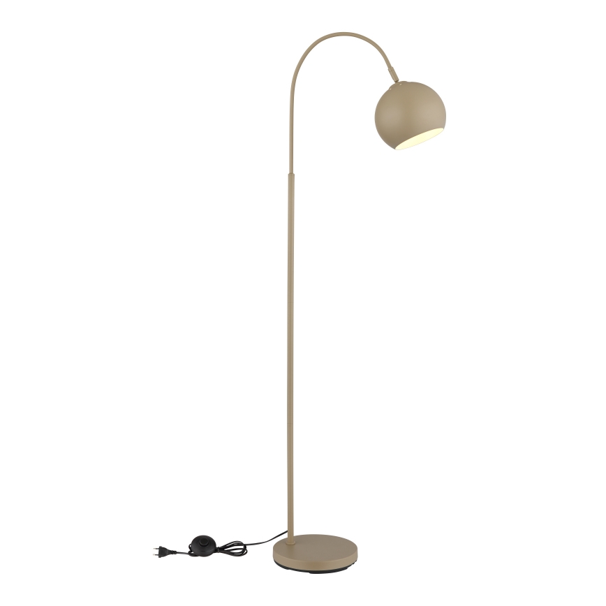 Globo - Stojací lampa 1xE27/60W/230V béžová