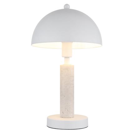 Globo - Stolní lampa 1xE14/40W/230V bílá