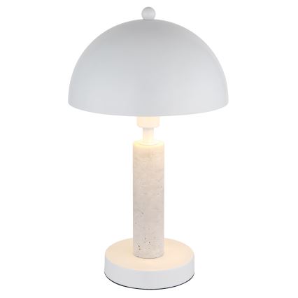 Globo - Stolní lampa 1xE14/40W/230V bílá