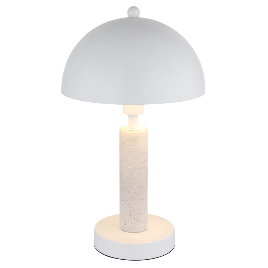 Globo - Stolní lampa 1xE14/40W/230V bílá