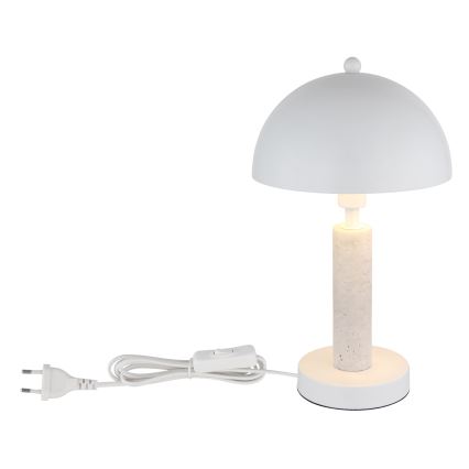 Globo - Stolní lampa 1xE14/40W/230V bílá