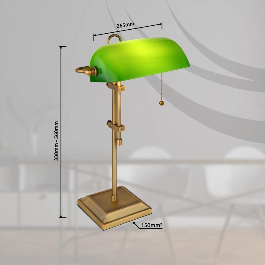 Globo - Stolní lampa 1xE27/40W/230V