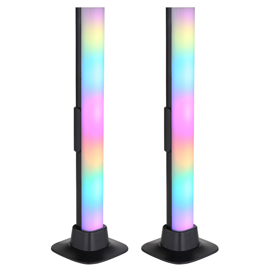 Globo RGB- SADA 2x LED RGB Stmívatelná stolní lampa 2v1 LED/2W/5V USB Wi-Fi Tuya