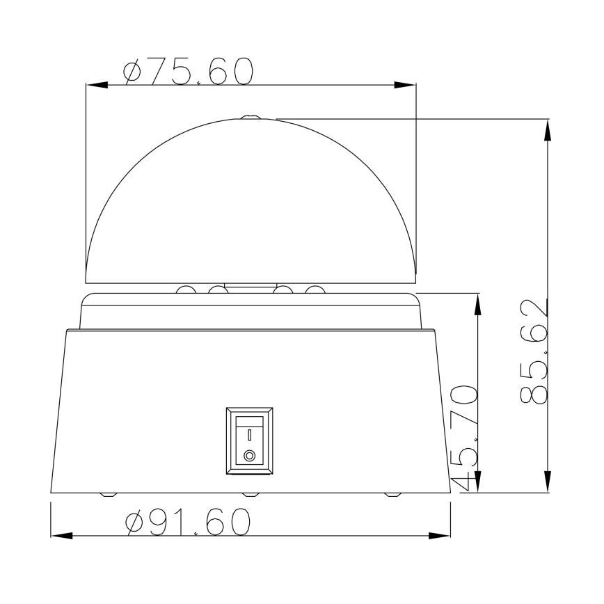 Globo - LED Dekorační lampa 6xLED/0,06W/3xAA