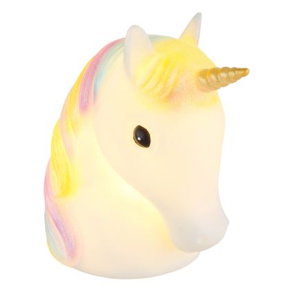 Globo - LED Dětská noční lampička LED/1W/230/4,5V 3xAA jednorožec