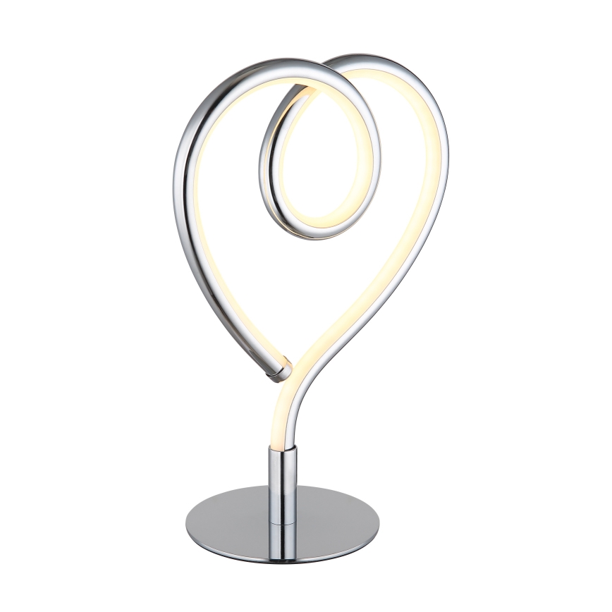 Globo - LED Stolní lampa LED/6W/230V lesklý chrom