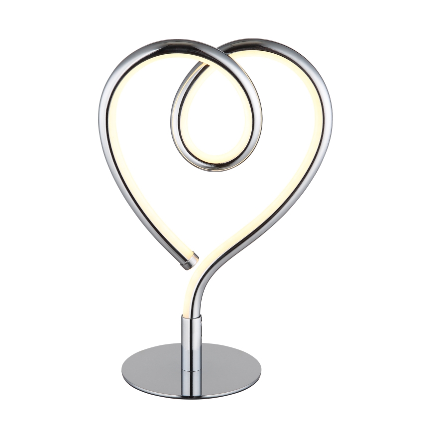 Globo - LED Stolní lampa LED/6W/230V lesklý chrom