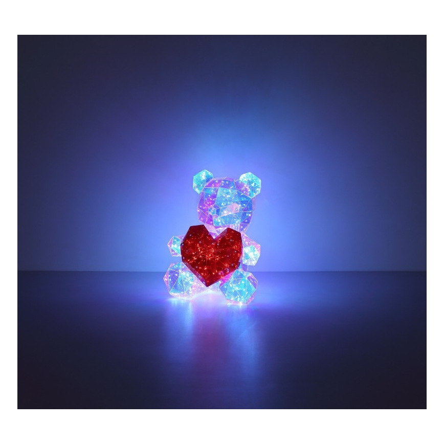 Globo - LED Stolní dekorace LED/6W/5V USB medvěd