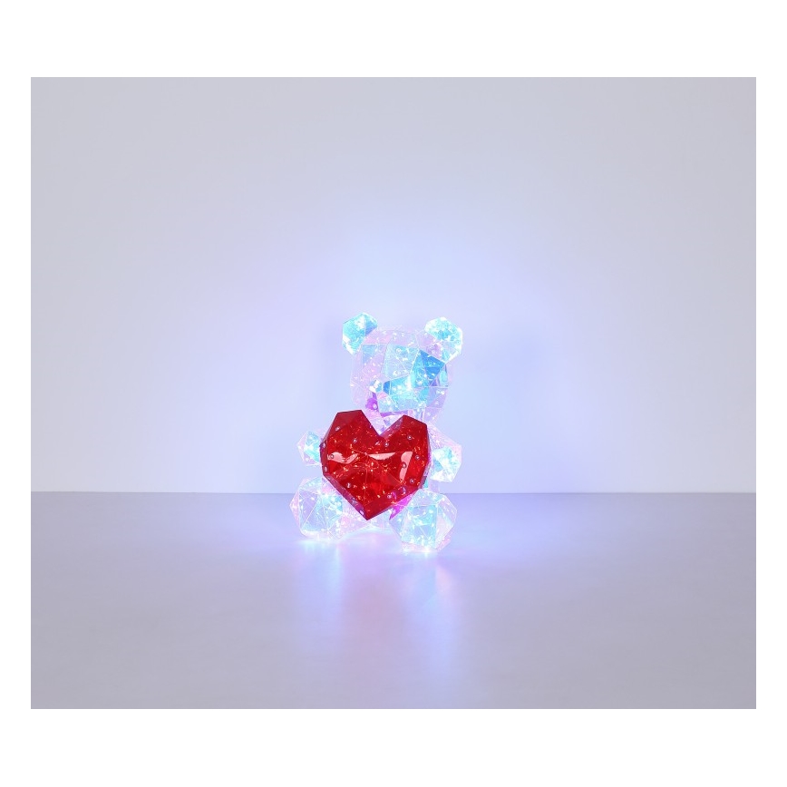 Globo - LED Stolní dekorace LED/6W/5V USB medvěd