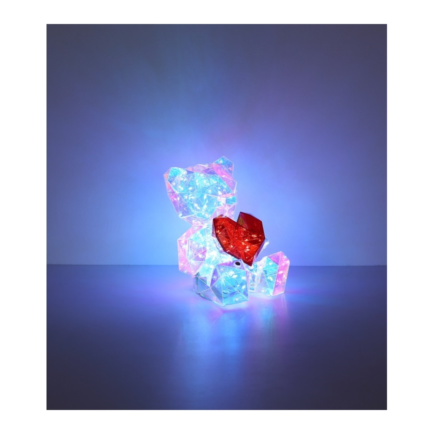 Globo - LED Stmívatelná nabíjecí stolní dekorace LED/3W/5V 1200 mAh medvěd