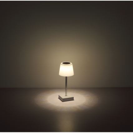 Globo - LED Stmívatelná dotyková stolní lampa LED/2W/5V 3000/4500/6500K 800 mAh černá