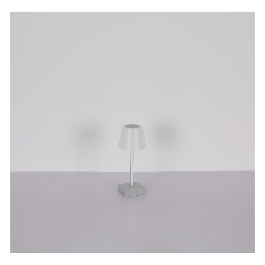 Globo - LED Stmívatelná dotyková stolní lampa LED/2W/5V 3000/4500/6500K 800 mAh černá