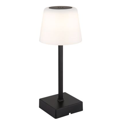 Globo - LED Stmívatelná dotyková stolní lampa LED/2W/5V 3000/4500/6500K 800 mAh černá