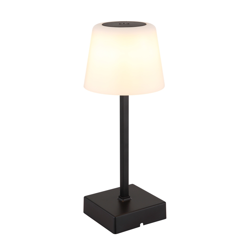 Globo - LED Stmívatelná dotyková stolní lampa LED/2W/5V 3000/4500/6500K 800 mAh černá
