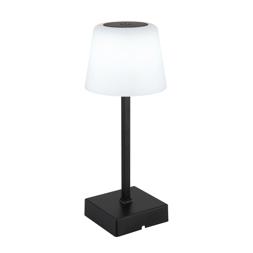 Globo - LED Stmívatelná dotyková stolní lampa LED/2W/5V 3000/4500/6500K 800 mAh černá