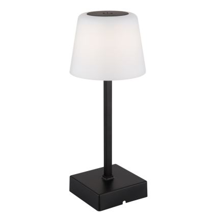 Globo - LED Stmívatelná dotyková stolní lampa LED/2W/5V 3000/4500/6500K 800 mAh černá