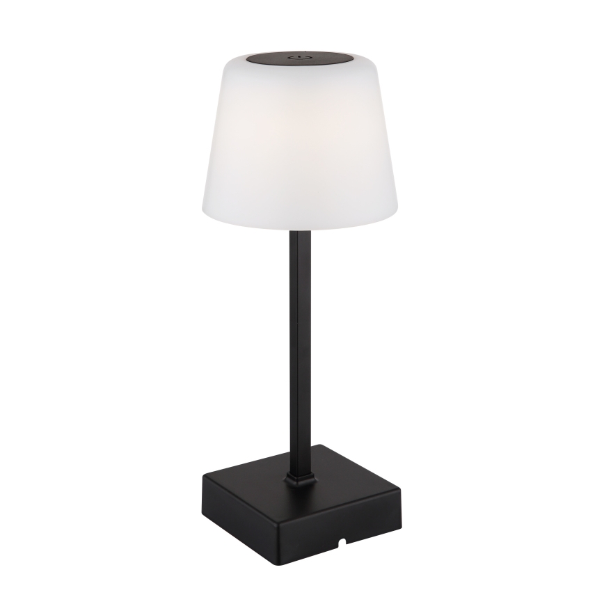 Globo - LED Stmívatelná dotyková stolní lampa LED/2W/5V 3000/4500/6500K 800 mAh černá