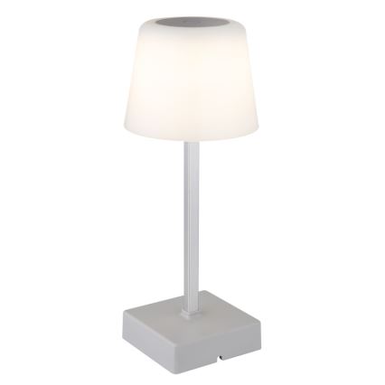 Globo - LED Stmívatelná dotyková stolní lampa LED/2W/5V 3000/4500/6500K 800 mAh stříbrná