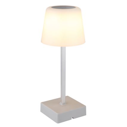 Globo - LED Stmívatelná dotyková stolní lampa LED/2W/5V 3000/4500/6500K 800 mAh stříbrná