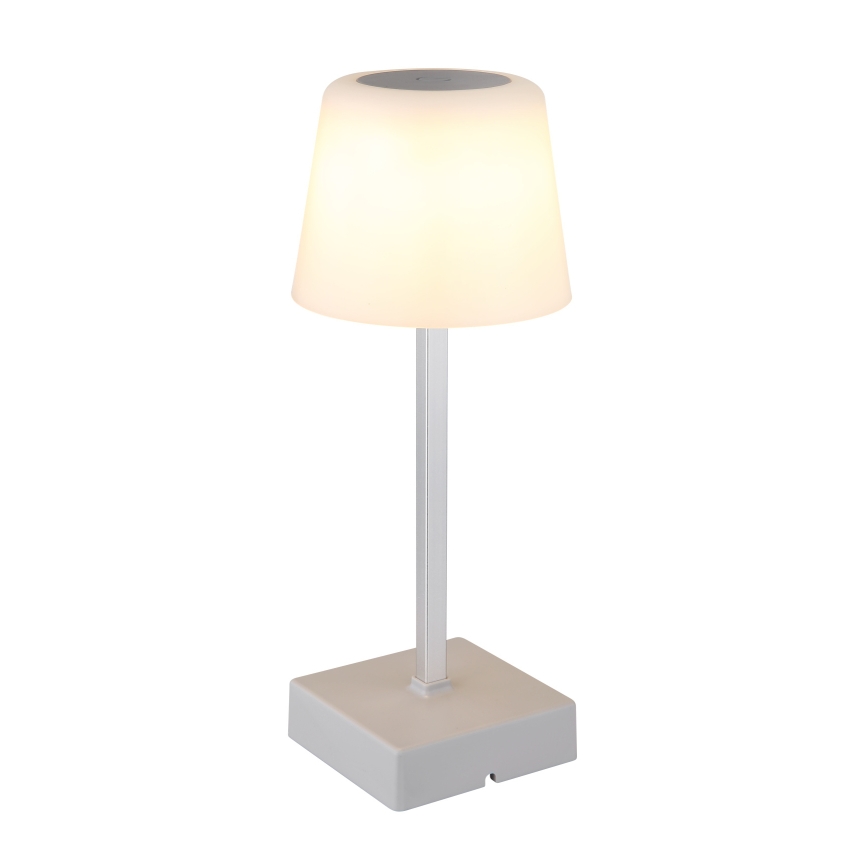 Globo - LED Stmívatelná dotyková stolní lampa LED/2W/5V 3000/4500/6500K 800 mAh stříbrná