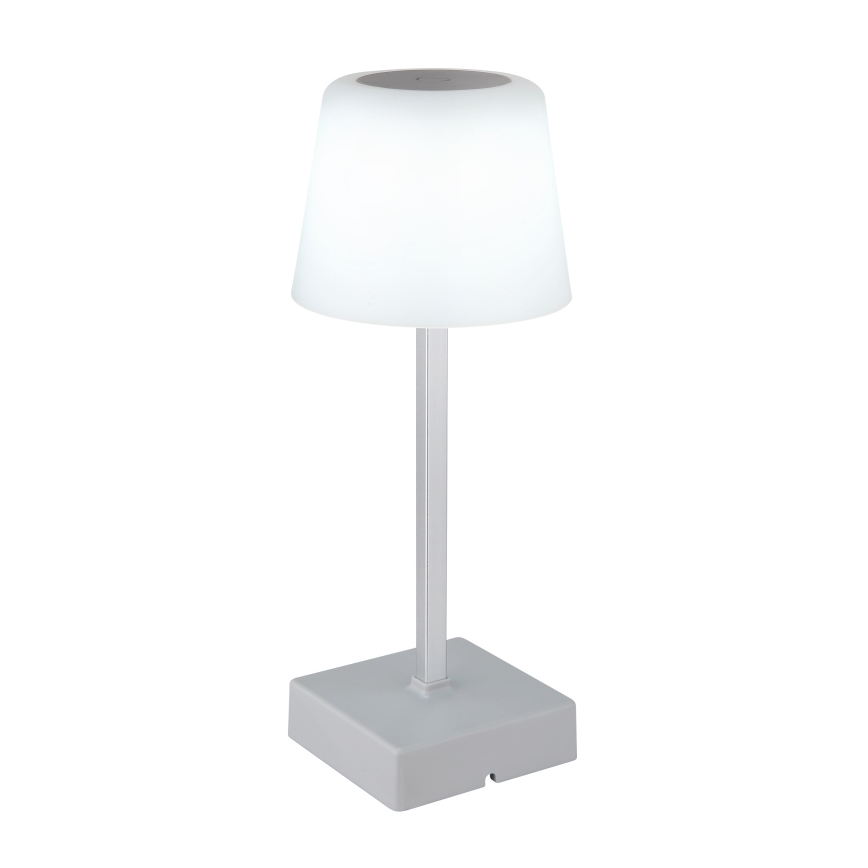 Globo - LED Stmívatelná dotyková stolní lampa LED/2W/5V 3000/4500/6500K 800 mAh stříbrná
