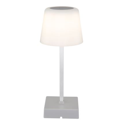 Globo - LED Stmívatelná dotyková stolní lampa LED/2W/5V 3000/4500/6500K 800 mAh stříbrná
