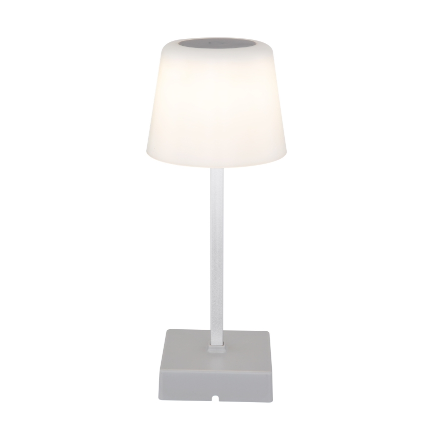Globo - LED Stmívatelná dotyková stolní lampa LED/2W/5V 3000/4500/6500K 800 mAh stříbrná