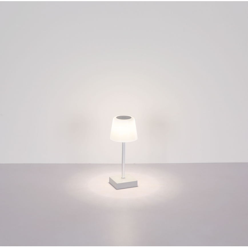 Globo - LED Stmívatelná dotyková stolní lampa LED/2W/5V 3000/4500/6500K 800 mAh bílá