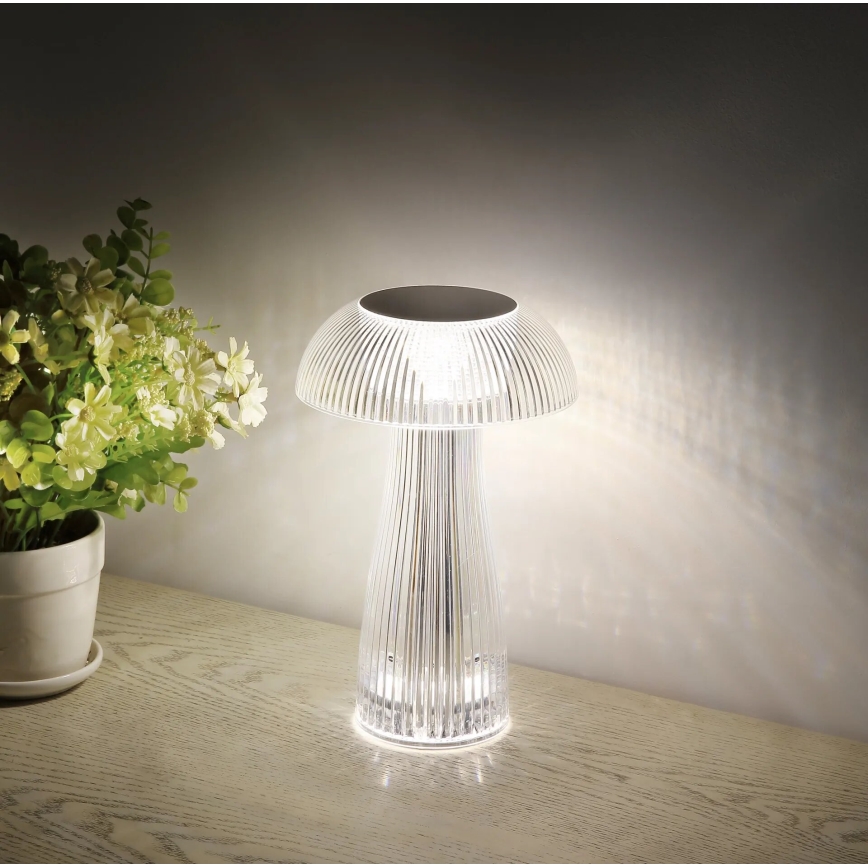 Globo - LED Stmívatelná nabíjecí stolní lampa LED/1,5W/5V 800mAh 2700K/4000K/6500K