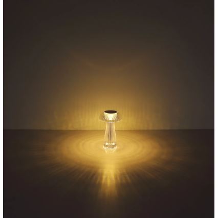 Globo - LED Stmívatelná nabíjecí stolní lampa LED/1,5W/5V 800mAh 2700K/4000K/6500K