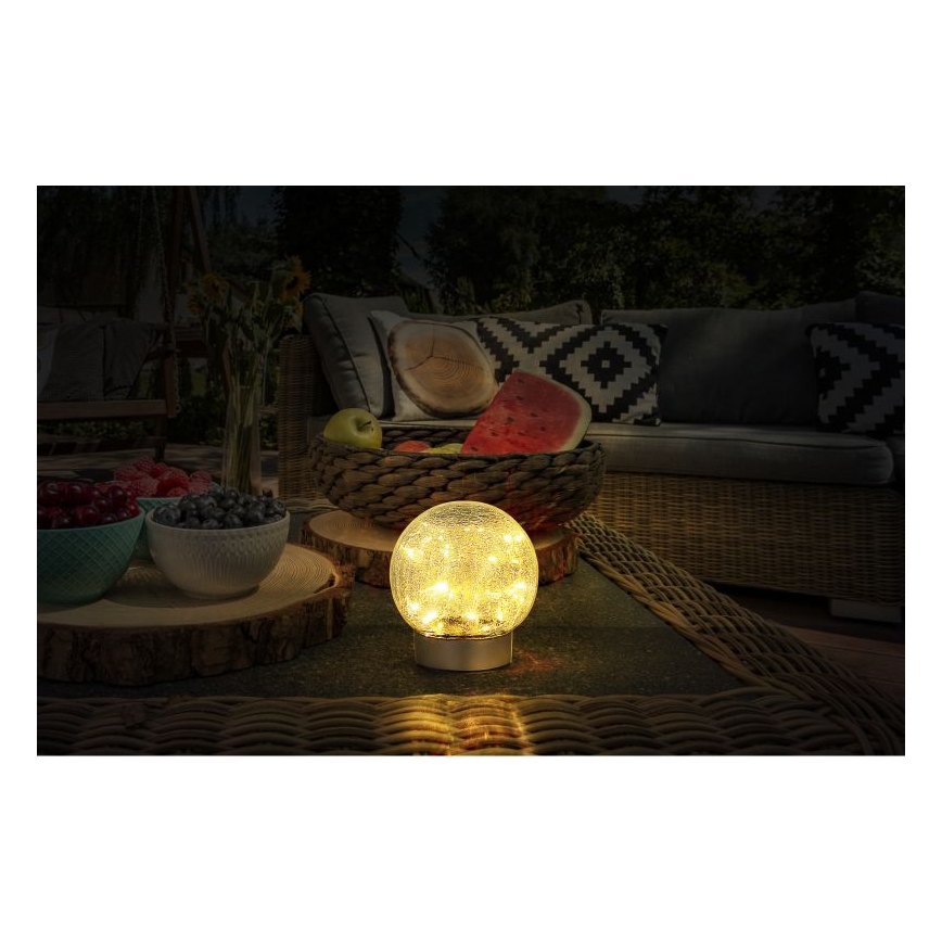 Globo - LED Dekorační nabíjecí stolní lampa 25xLED/0,06W/5V 600 mAh IP44