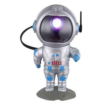Globo - LED RGB Stolní lampa LED/4,5W/5V kosmonaut stříbrná