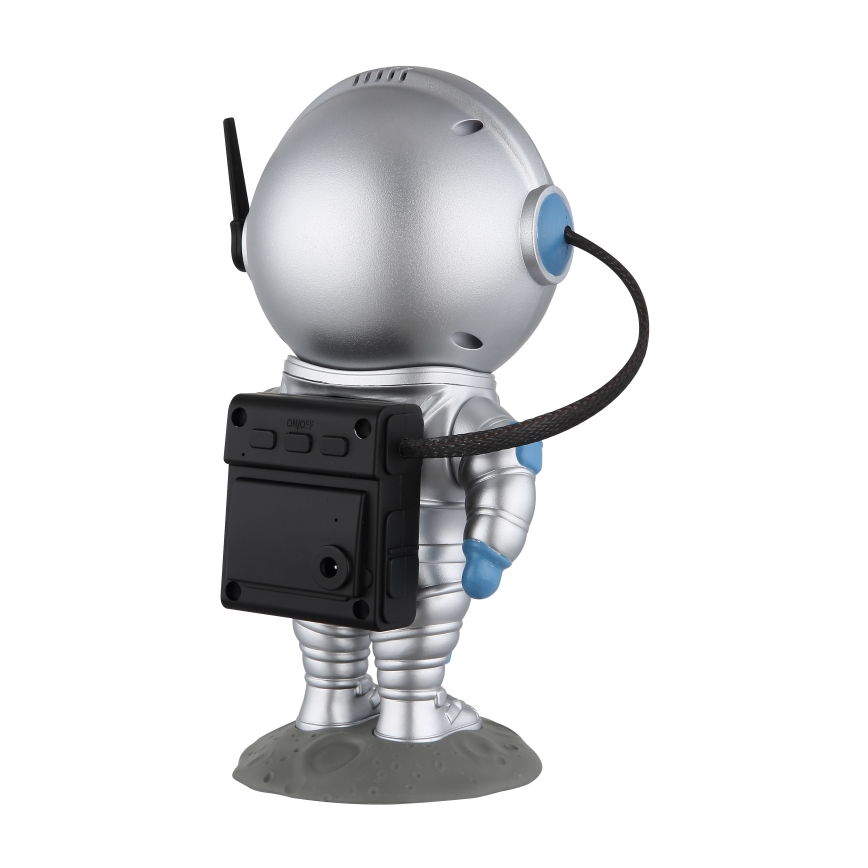 Globo - LED RGB Stolní lampa LED/4,5W/5V kosmonaut stříbrná