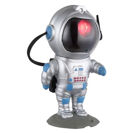 Globo - LED RGB Stolní lampa LED/4,5W/5V kosmonaut stříbrná