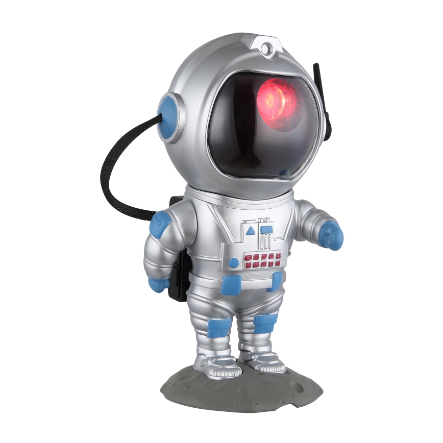 Globo - LED RGB Stolní lampa LED/4,5W/5V kosmonaut stříbrná