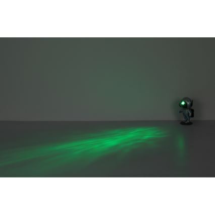 Globo - LED RGB Stolní lampa LED/4,5W/5V kosmonaut stříbrná