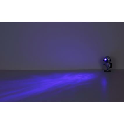 Globo - LED RGB Stolní lampa LED/4,5W/5V kosmonaut stříbrná