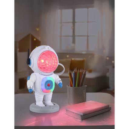 Globo - LED RGB Stolní lampa LED/6W/5V kosmonaut bílá