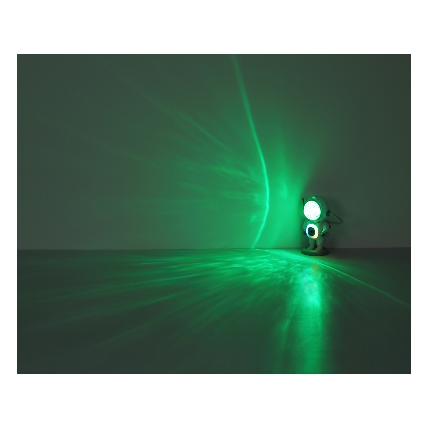 Globo - LED RGB Stolní lampa LED/6W/5V kosmonaut bílá