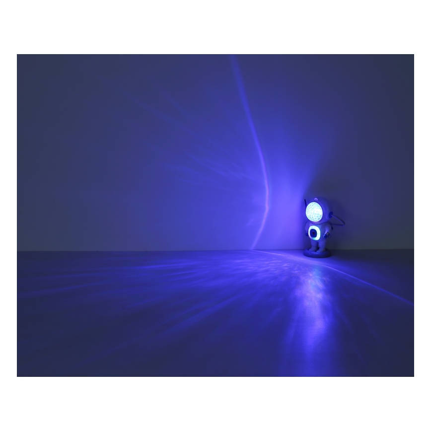 Globo - LED RGB Stolní lampa LED/6W/5V kosmonaut bílá