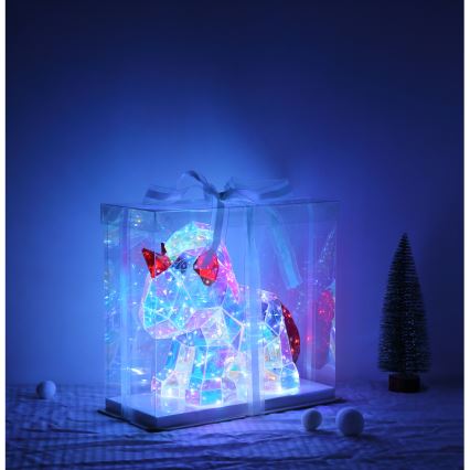 Globo - LED Stolní dekorace LED/3W/5V USB jednorožec
