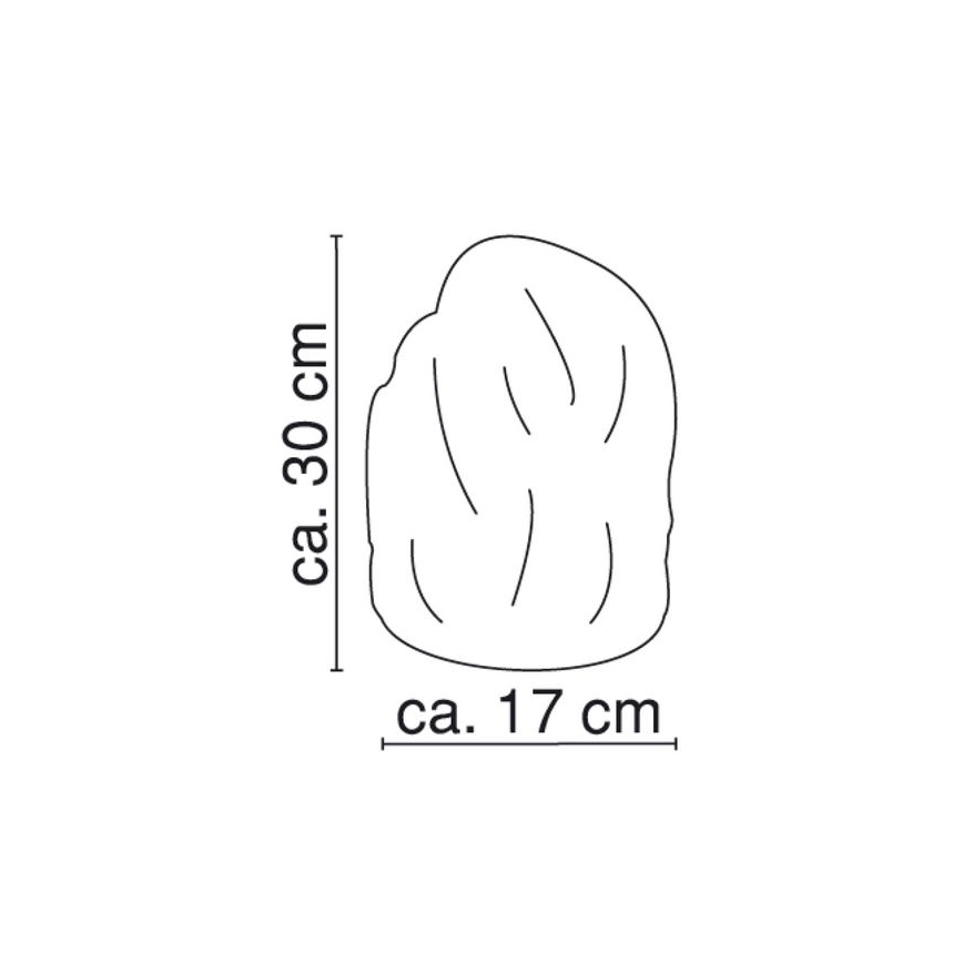 Globo - Solná lampa 1xE14/15W/230V 8,77 kg