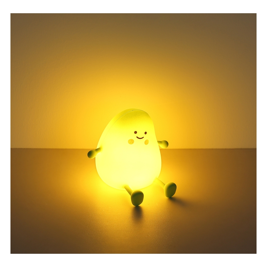 Globo - LED RGBW Stmívatelné nabíjecí dětské noční světlo LED/2W/5V 1200 mAh mango